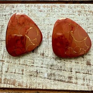 Jasper Colored Earrings
